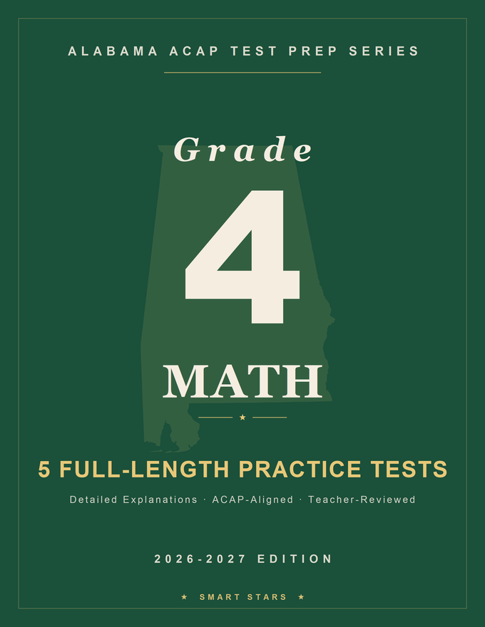 Alabama ACAP Grade 4 Math Practice Tests