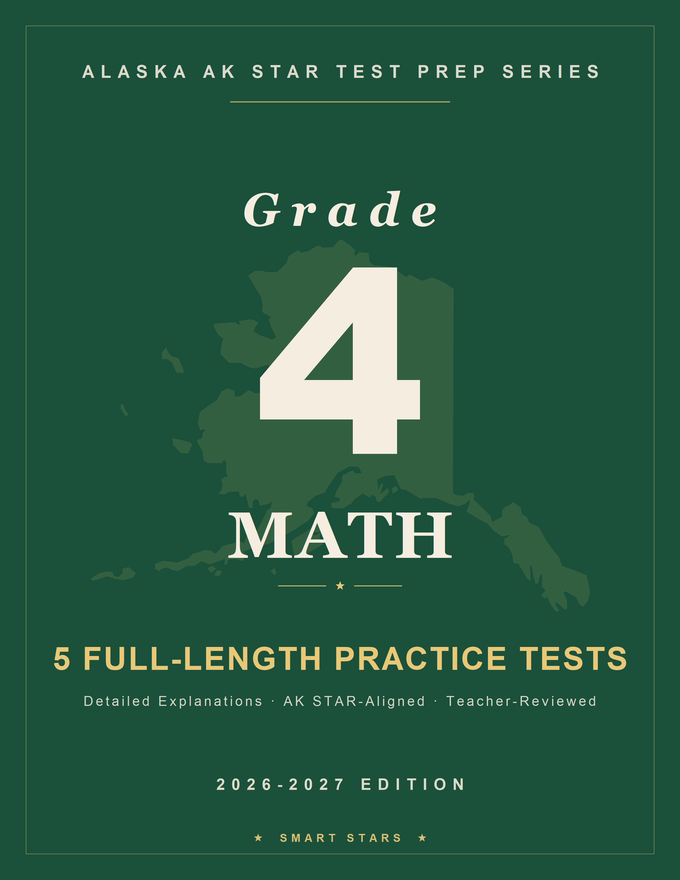 Alaska AK STAR Grade 4 Math Practice Tests