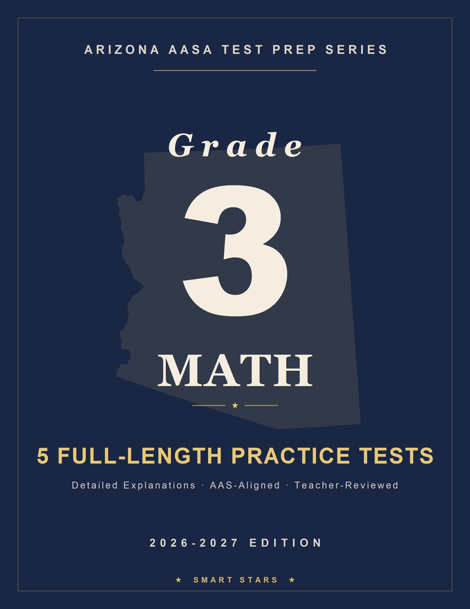 Arizona AASA Grade 3 Math Practice Tests
