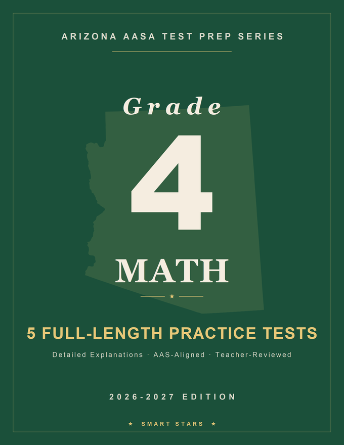 Arizona AASA Grade 4 Math Practice Tests