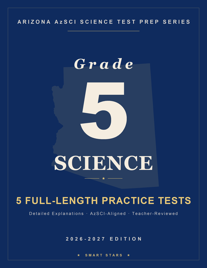 Arizona AzSCI Grade 5 Science Practice Tests