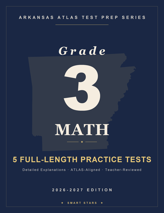 Arkansas ATLAS Grade 3 Math Practice Tests