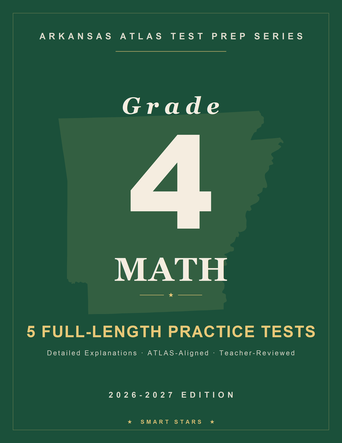 Arkansas ATLAS Grade 4 Math Practice Tests