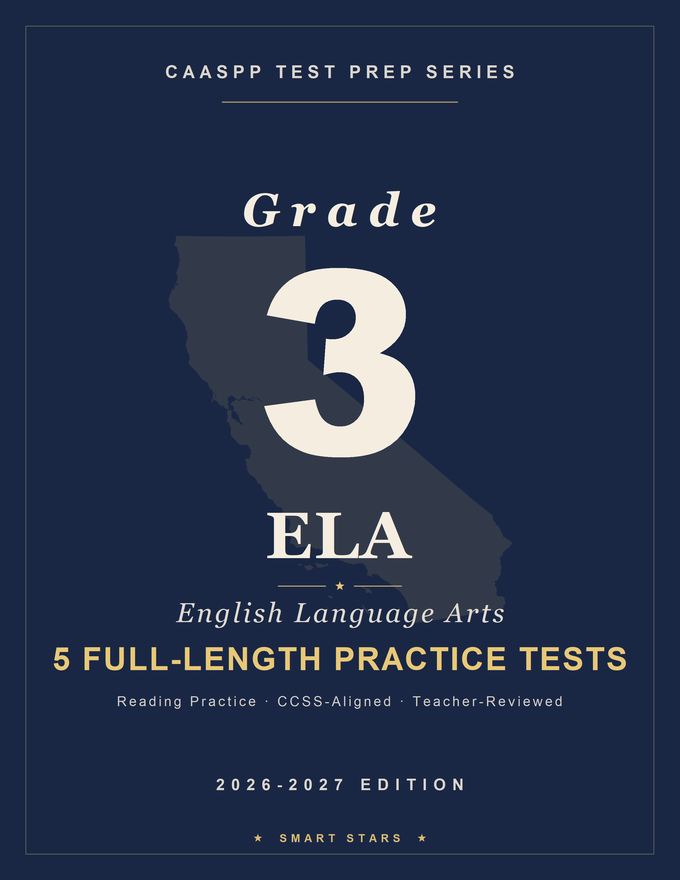 California CAASPP Grade 3 English Practice Tests