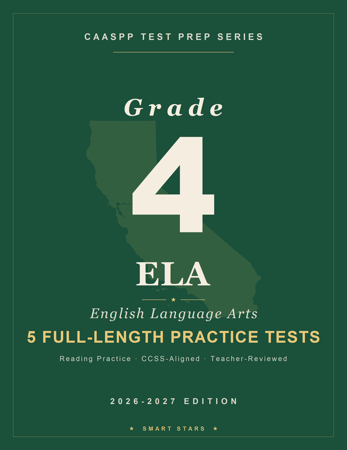 California CAASPP Grade 4 English Practice Tests
