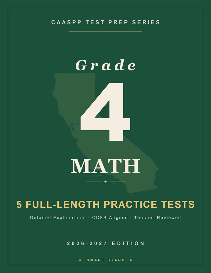 California CAASPP Grade 4 Math Practice Tests