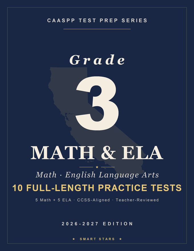 California CAASPP Grade 3 Math & English Practice Tests