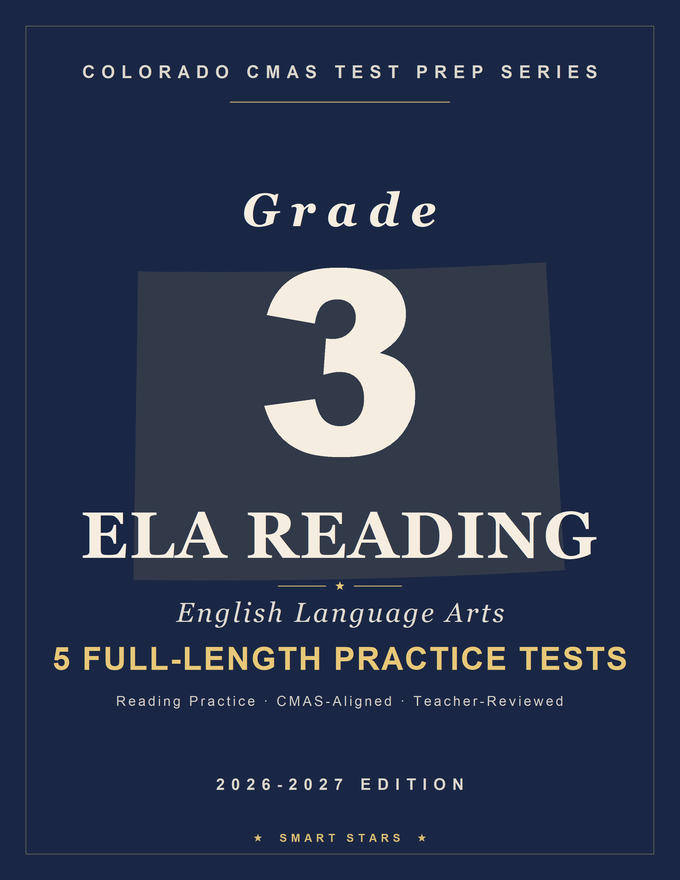 Colorado CMAS Grade 3 English Practice Tests