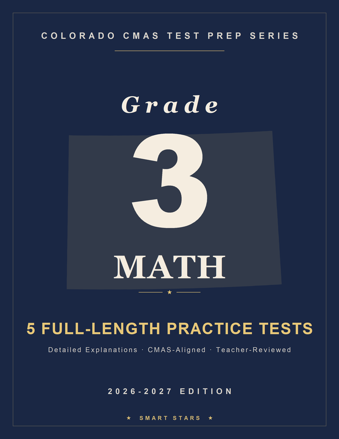 Colorado CMAS Grade 3 Math Practice Tests