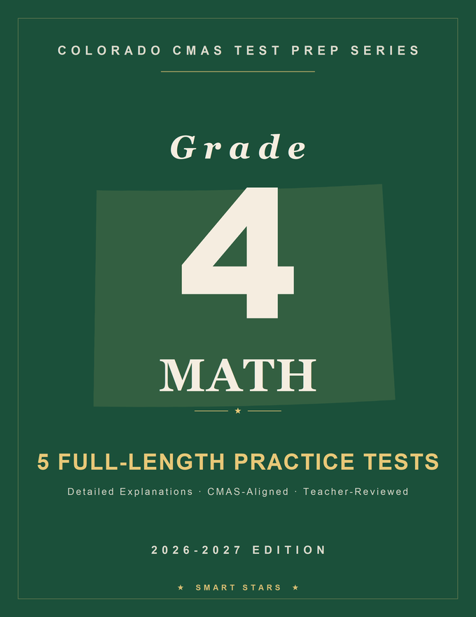 Colorado CMAS Grade 4 Math Practice Tests