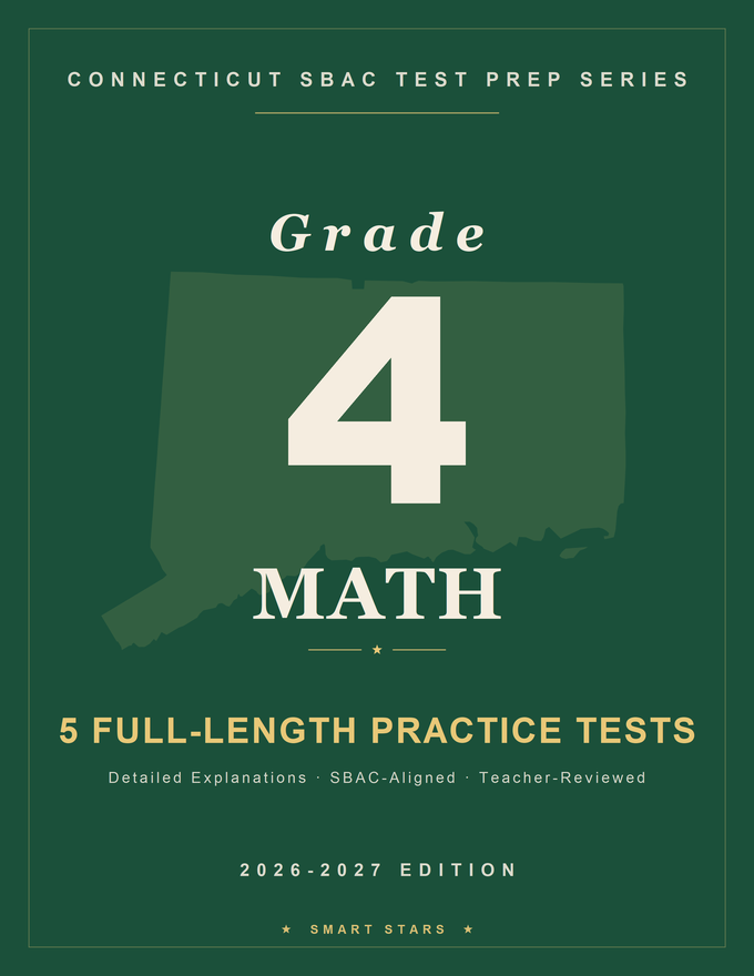 Connecticut Smarter Balanced Grade 4 Math Practice Tests