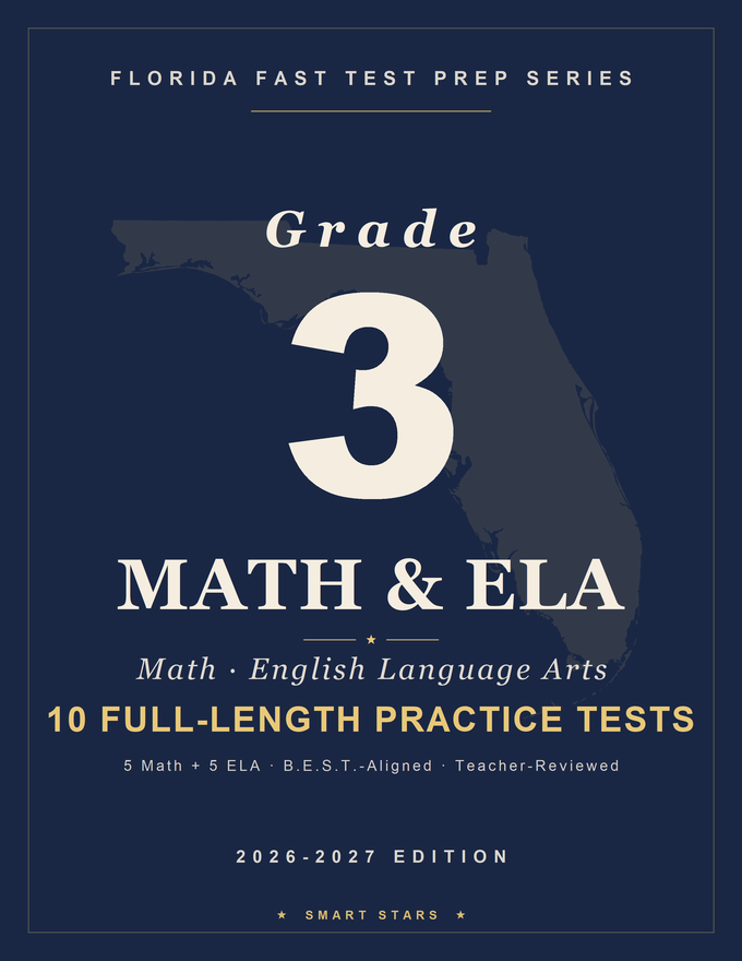 Florida FAST Grade 3 Math & English Practice Tests