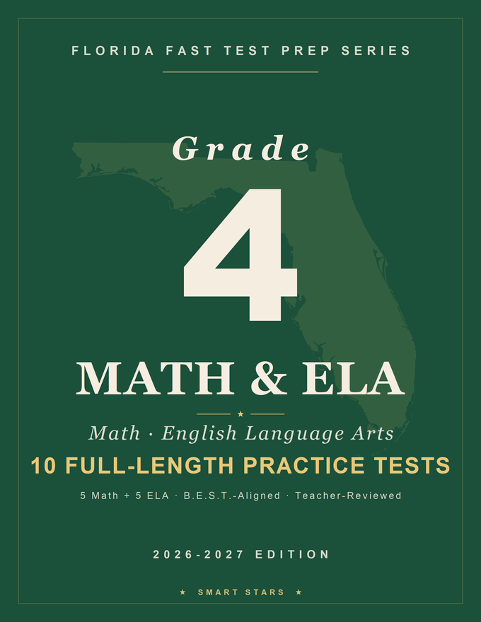Florida FAST Grade 4 Math & English Practice Tests