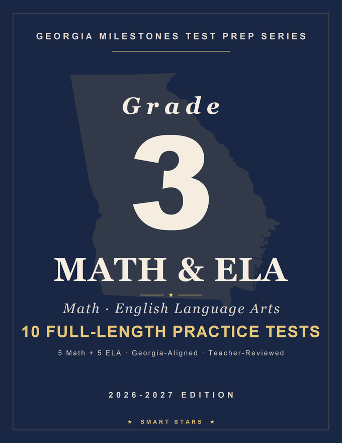 Georgia Milestones Grade 3 Math & English Practice Tests