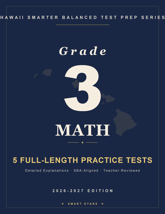 Hawaii Smarter Balanced Grade 3 Math Practice Tests