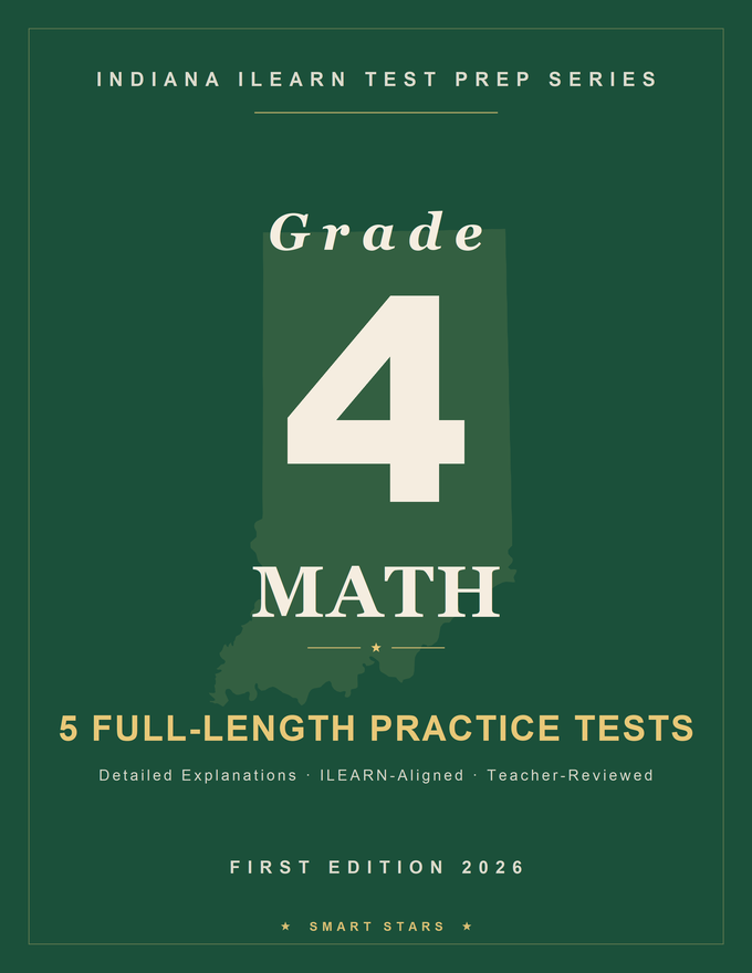 Indiana ILEARN Grade 4 Math Practice Tests