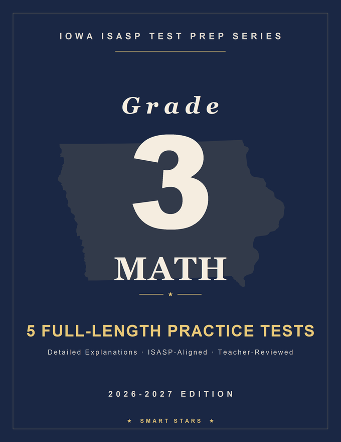 Iowa ISASP Grade 3 Math Practice Tests
