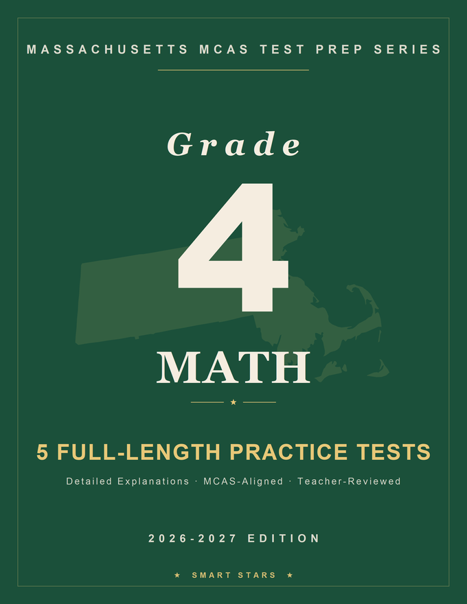 Massachusetts MCAS Grade 4 Math Practice Tests