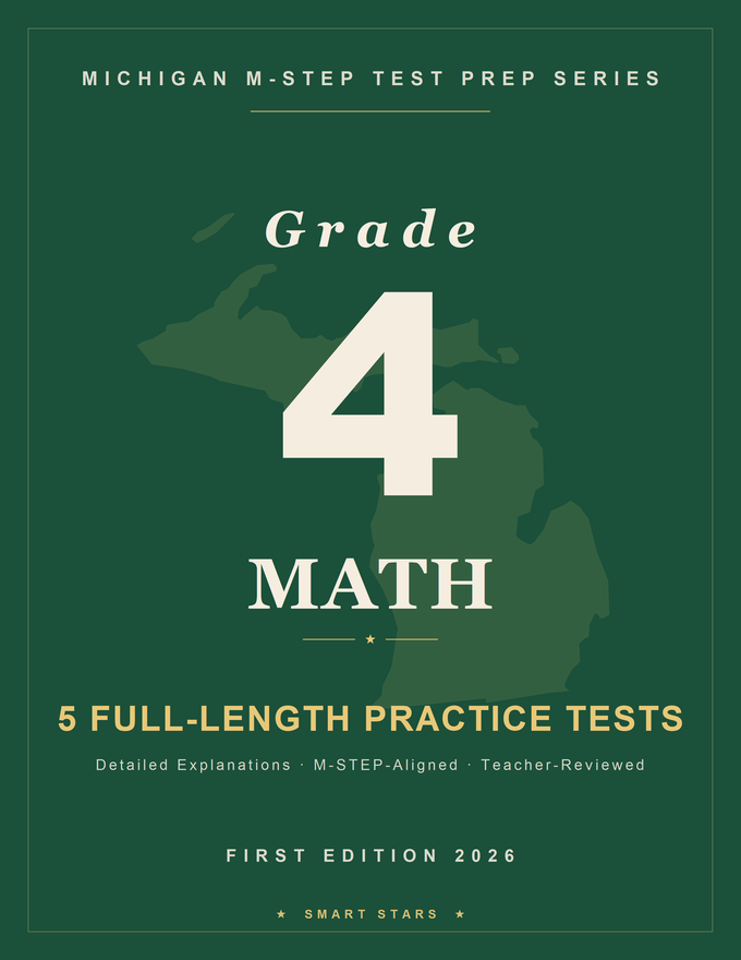 Michigan M-STEP Grade 4 Math Practice Tests