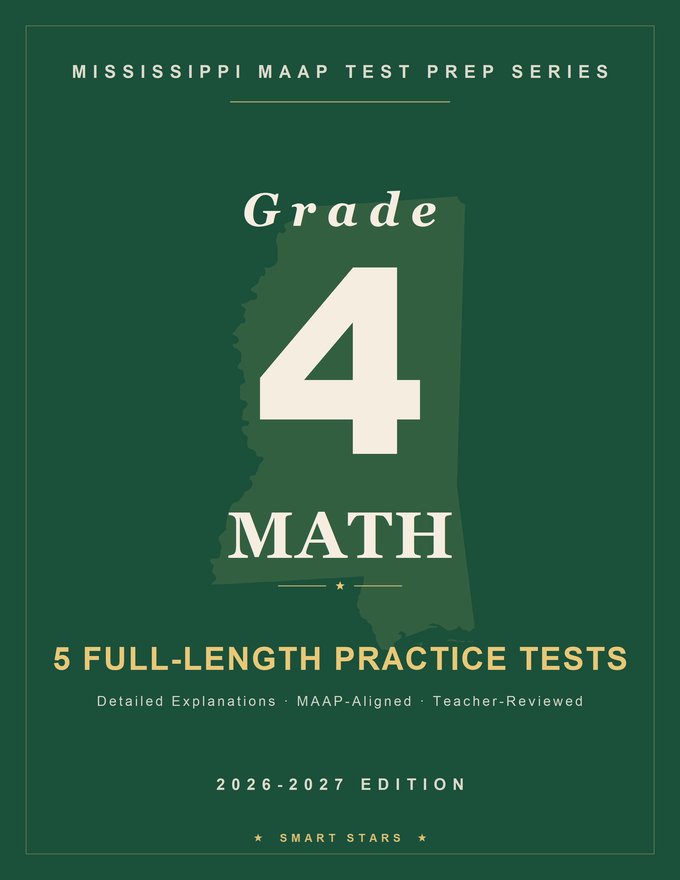 Mississippi MAAP Grade 4 Math Practice Tests