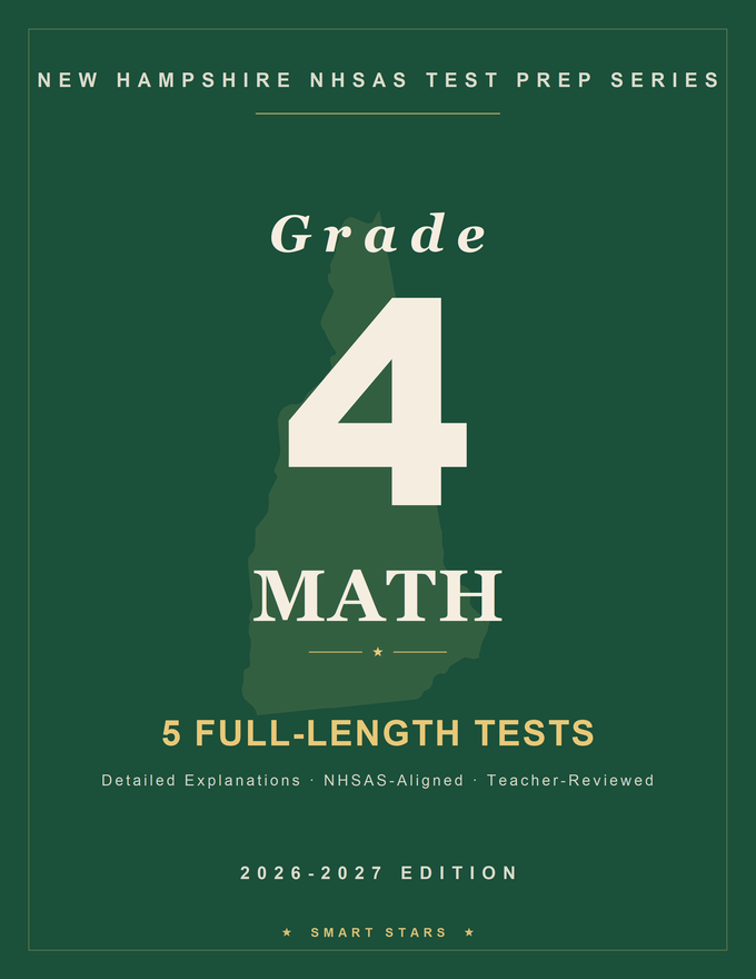New Hampshire NH SAS Grade 4 Math Practice Tests