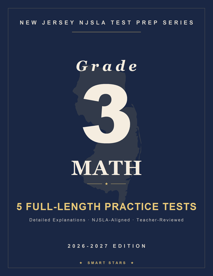 New Jersey NJSLA Grade 3 Math Practice Tests