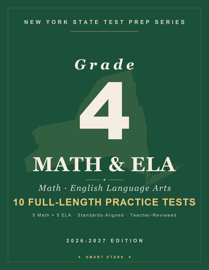 New York NYSTP Grade 4 Math & English Practice Tests
