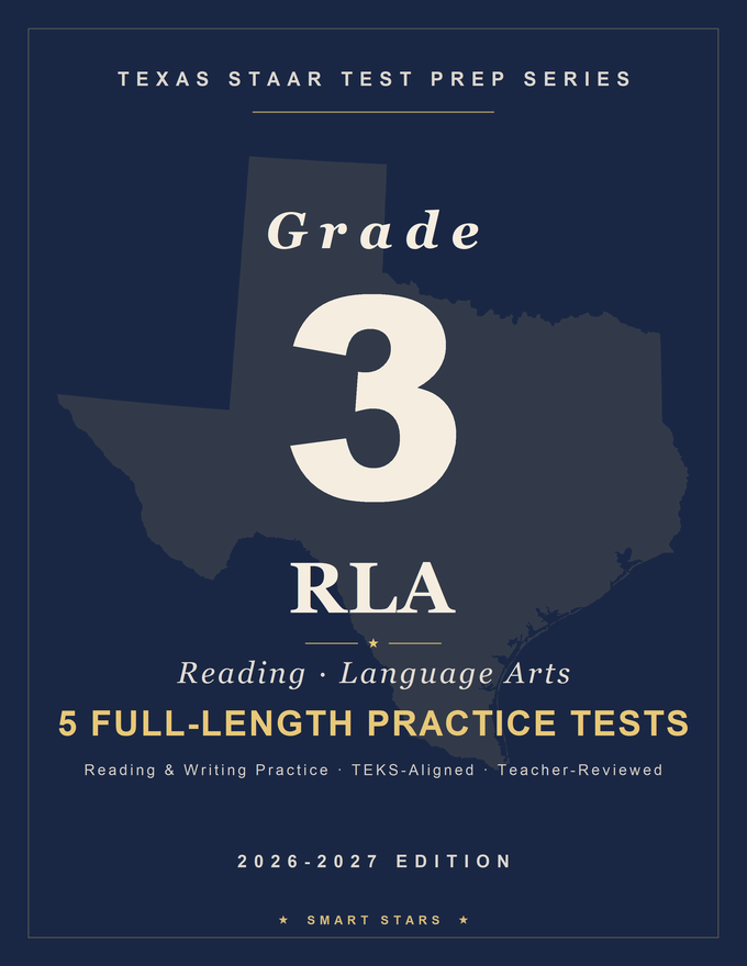 Texas STAAR Grade 3 English Practice Tests