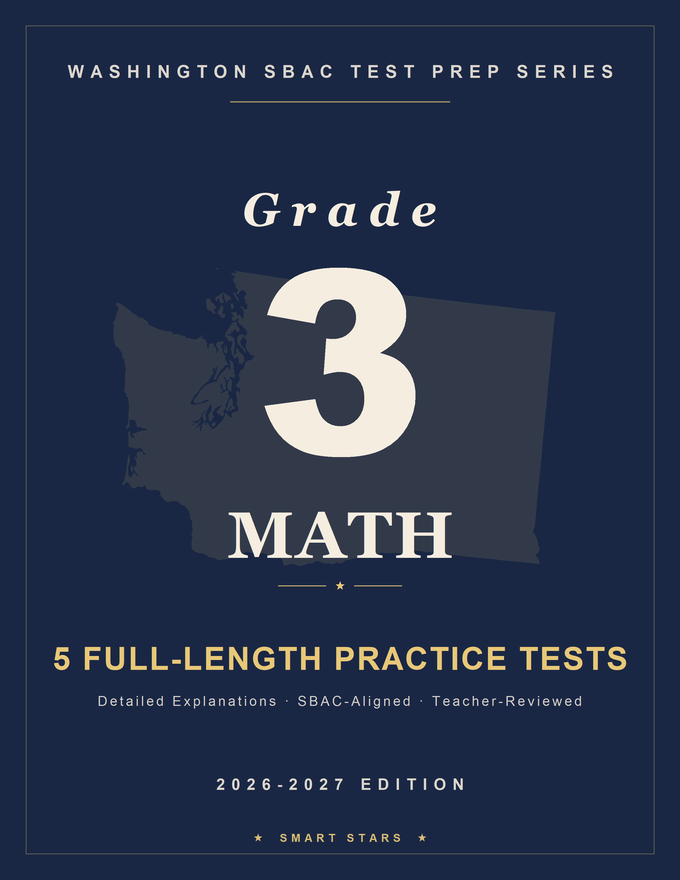 Washington Smarter Balanced Grade 3 Math Practice Tests