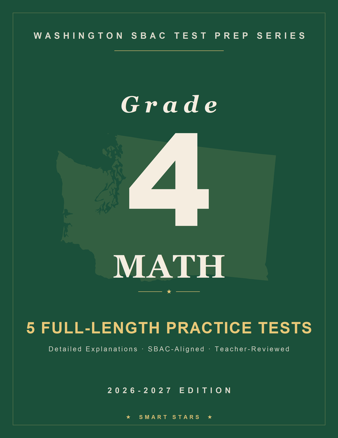 Washington Smarter Balanced Grade 4 Math Practice Tests