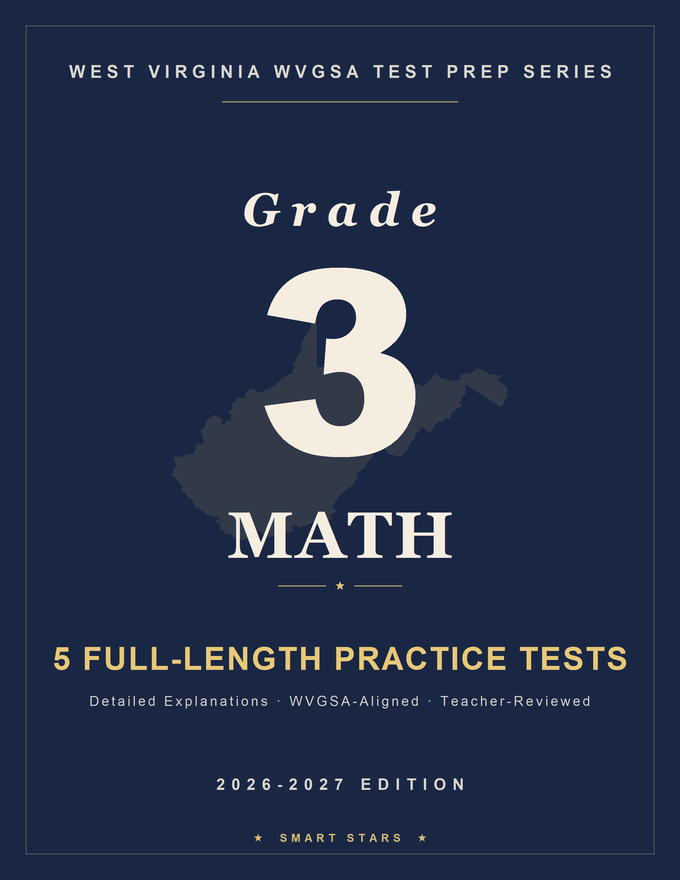 West Virginia WVGSA Grade 3 Math Practice Tests