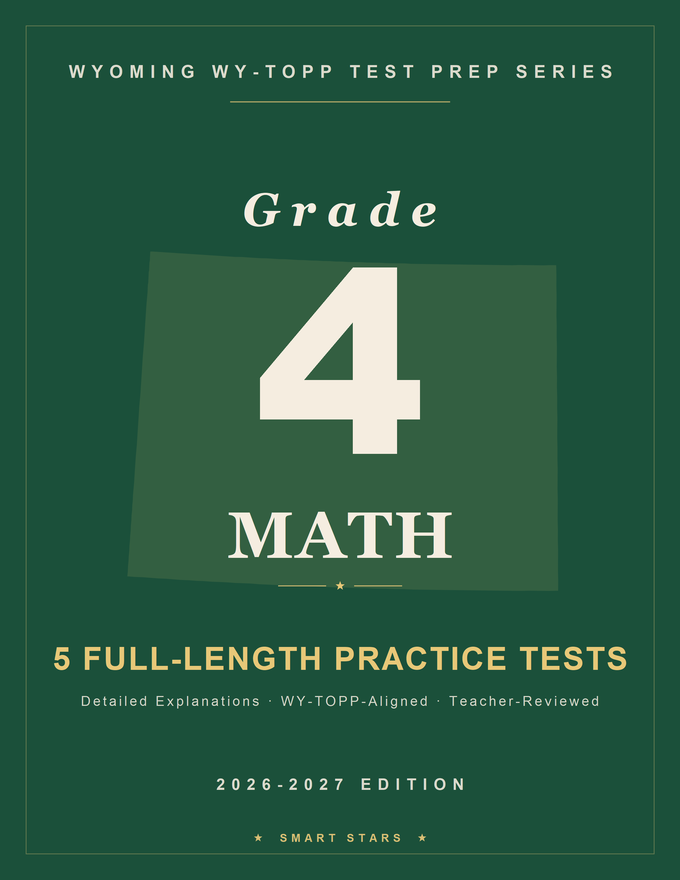 Wyoming WY-TOPP Grade 4 Math Practice Tests
