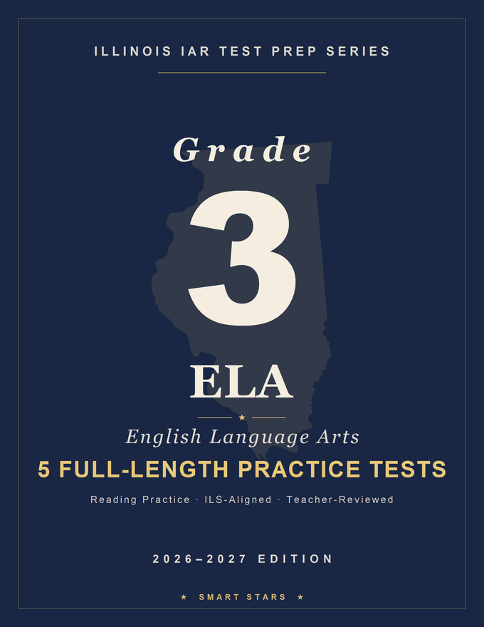 Illinois IAR Grade 3 English Practice Tests