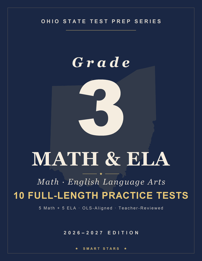 Ohio OST Grade 3 Math & English Practice Tests