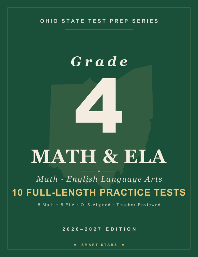 Ohio OST Grade 4 Math & English Practice Tests