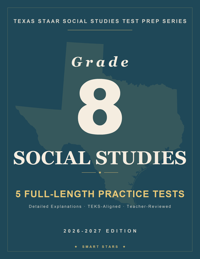 Texas STAAR Grade 8 Social Studies Practice Tests