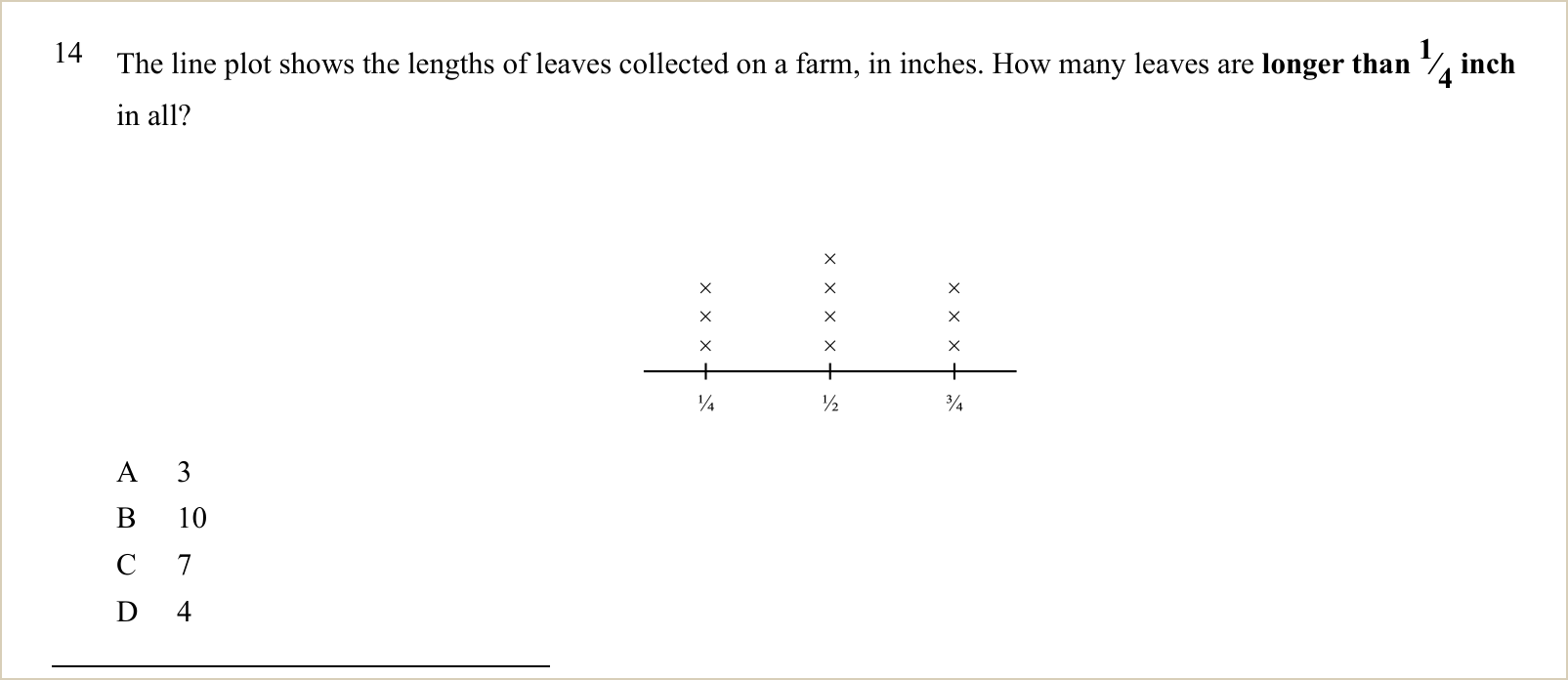 A second question and its figure, shown large
