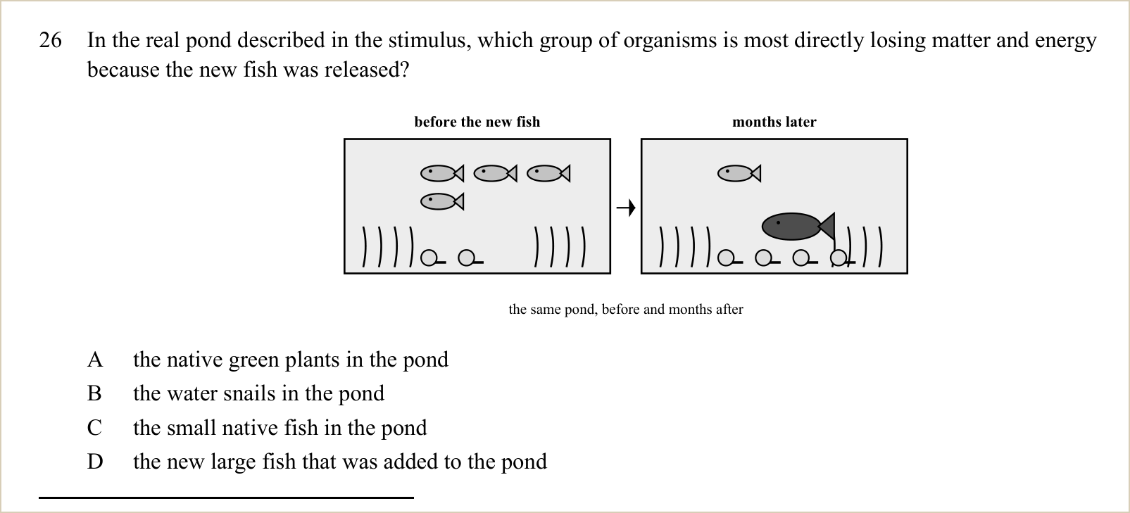 A second question and its figure, shown large