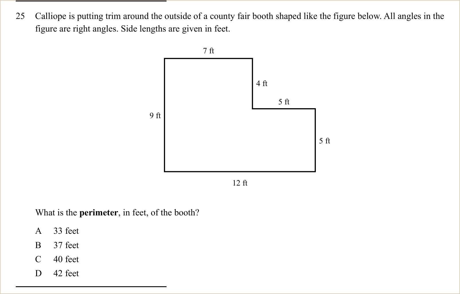 A second question and its figure, shown large