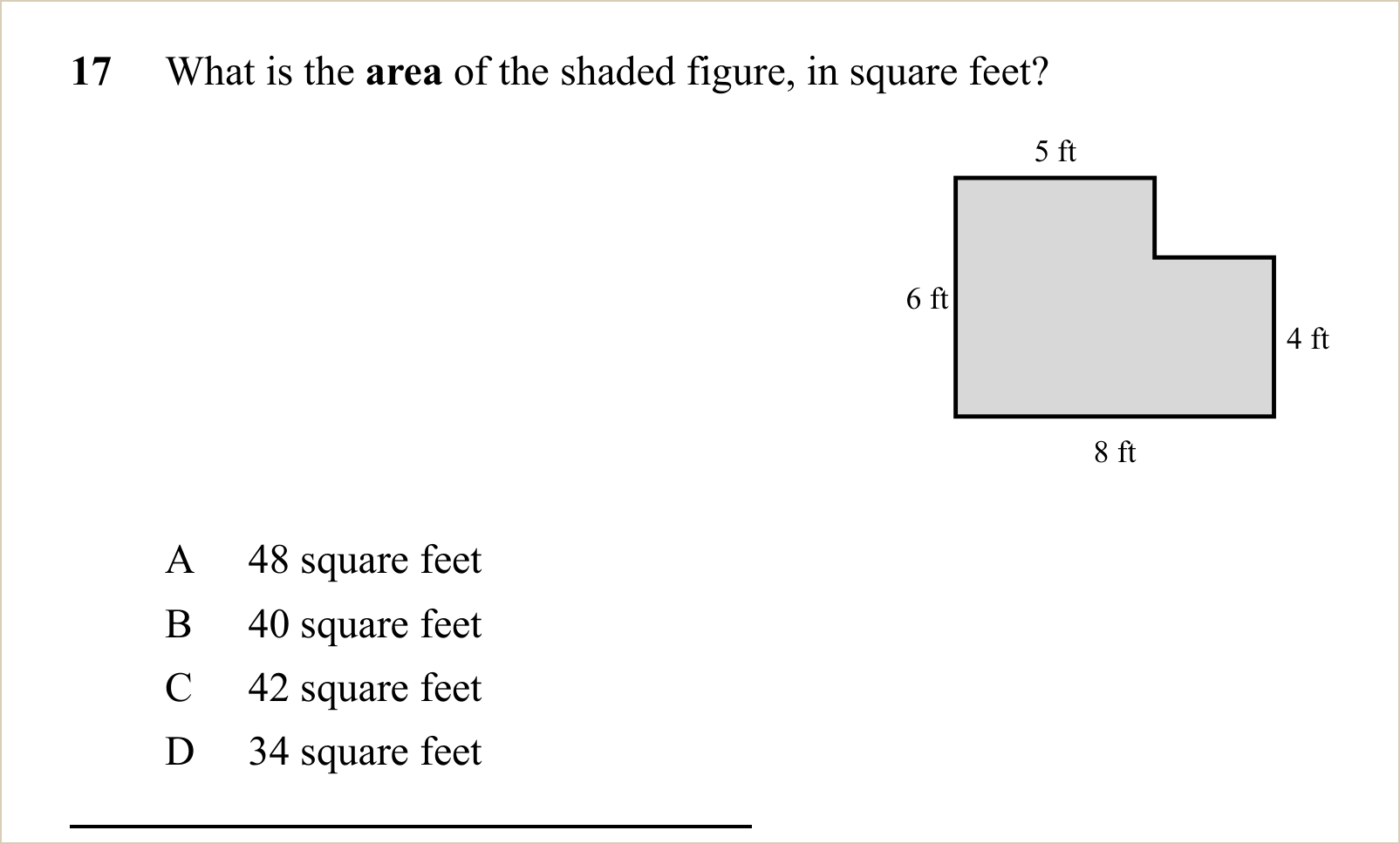 A second question and its figure, shown large