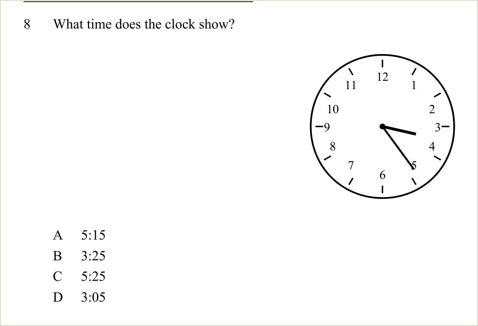 A question and its figure, shown large