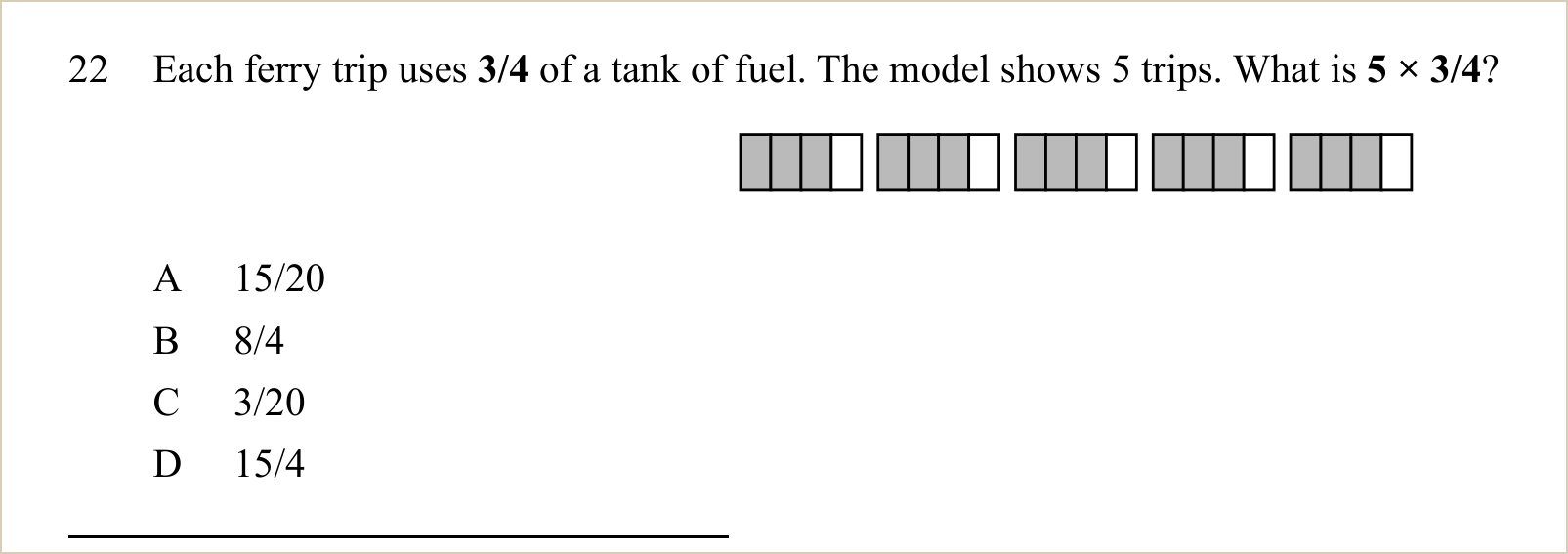 A second question and its figure, shown large